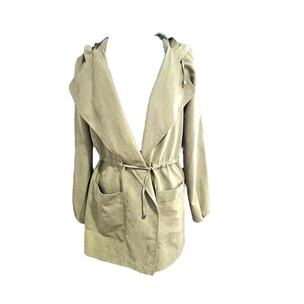 ⭐️ Agnes & Dora No Rain No Flowers Jacket in Olive Size Large‎
